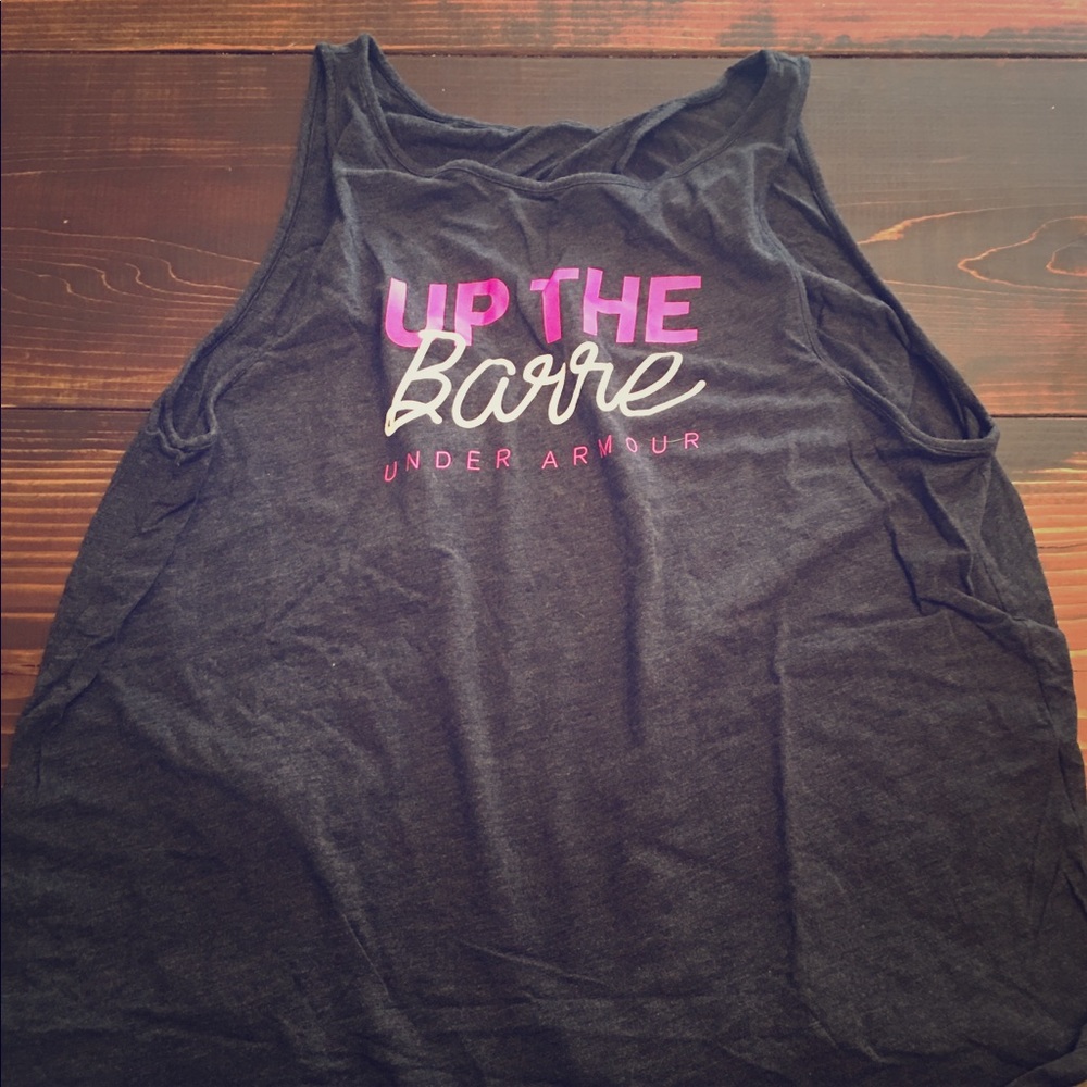 Open back Under Armour tank